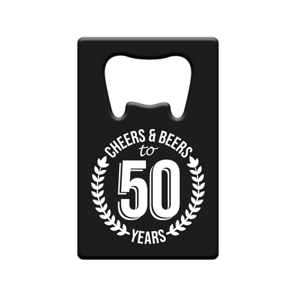 Otwieracz do piwa 50 lat Cheers & Beers