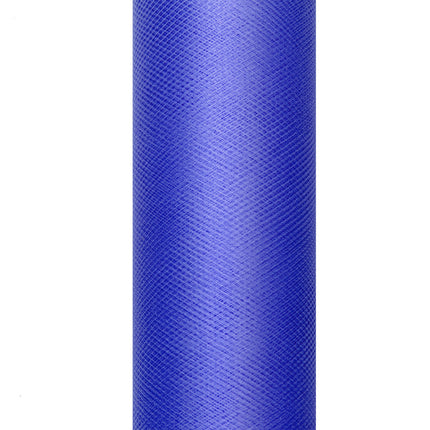 Ciemnoniebieska rolka tiulu 15cm 9m