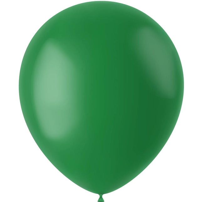 Zielone balony Pine Green 33cm 50szt