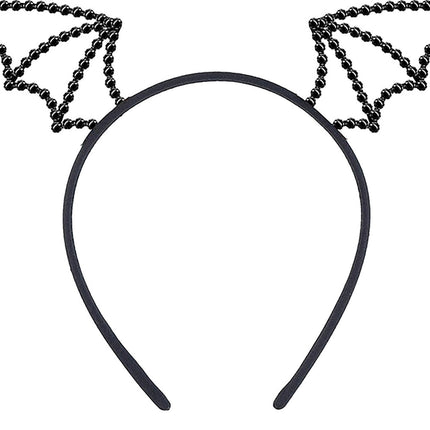 Opaska do włosów nietoperz na Halloween