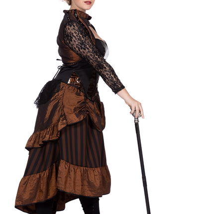 Steampunkowa sukienka