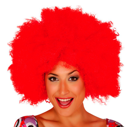 Czerwone afro