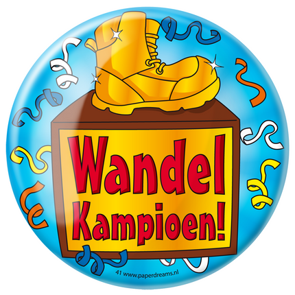 Button Walking Champion 10,2 cm