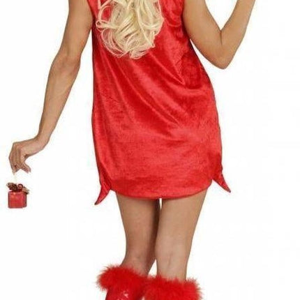 Torebka świąteczna Santa Dress z opaską do włosów na prezent