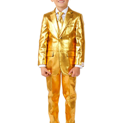 Chłopiec w złotym kombinezonie <tc>OppoSuits</tc>