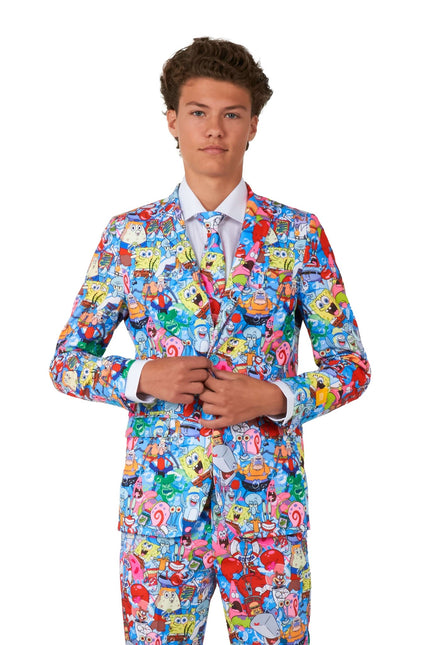 SpongeBob Szałowy Kombinezon Chłopiec Nastolatek <tc>OppoSuits</tc>