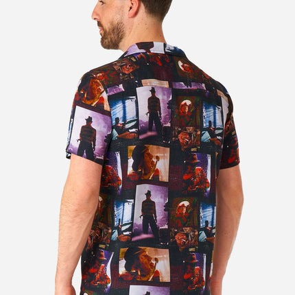 Koszula z krótkimi rękawami A Nightmare On Elmstreet Men <tc>OppoSuits</tc>