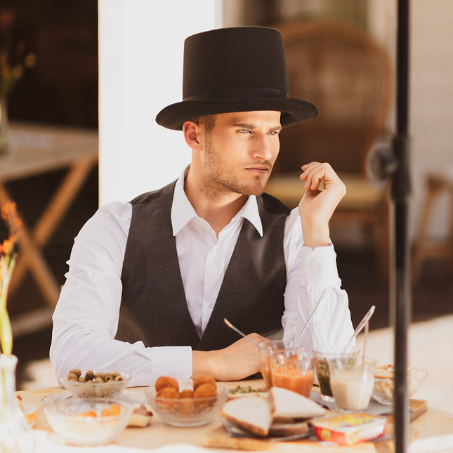 Top Hat Black