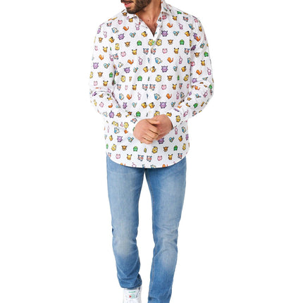 Pixel Pokémon Shirt Men <tc>OppoSuits</tc>
