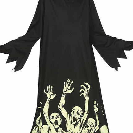 Kostium na Halloween dla dziecka świecący w ciemności