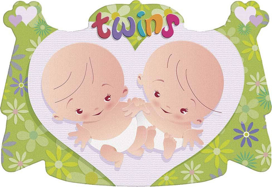 Tabliczka na drzwi Bliźnięta 47 cm
