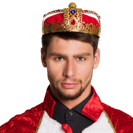 Crown King Gold Red 22 cm