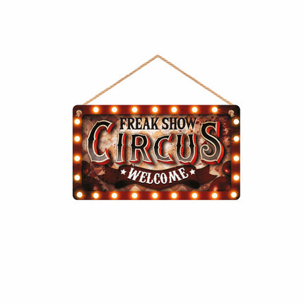 Wisząca dekoracja na Halloween Freak Show 35 cm