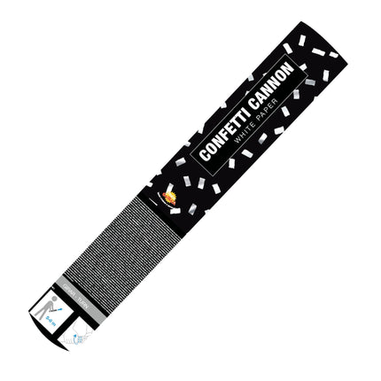Armatka konfetti biała 40 cm