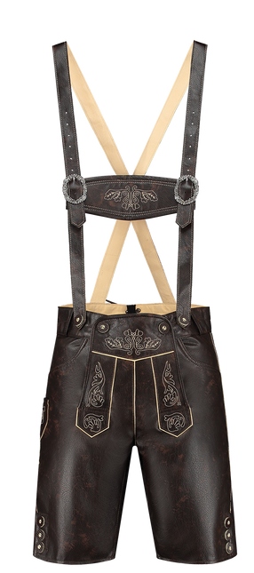 Lederhosen męskie skórzane