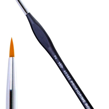 PXP Schmink Brush Round Ergonomic Profigrime Rozmiar 2