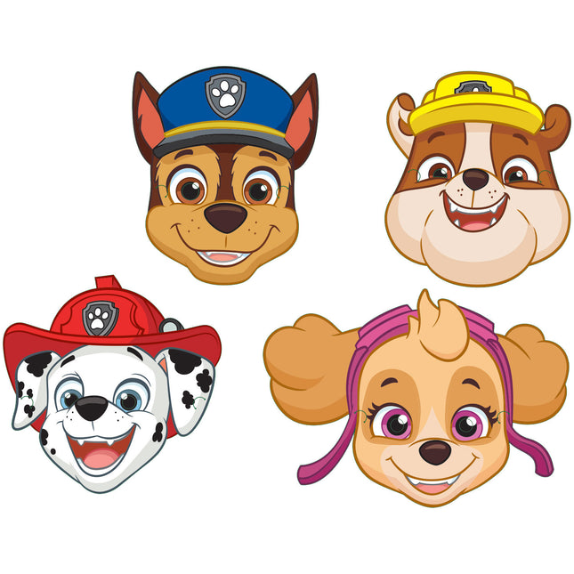 Maski Paw Patrol 25,3 cm 8 szt.