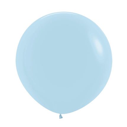 Balony Pastel Matte Blue 61cm 10szt