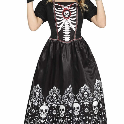 Gotycki kostium na Halloween Dziewczyna Królowa