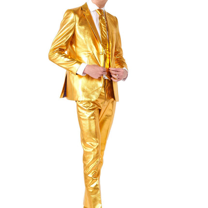 Nastolatek w złotym kombinezonie <tc>OppoSuits</tc>