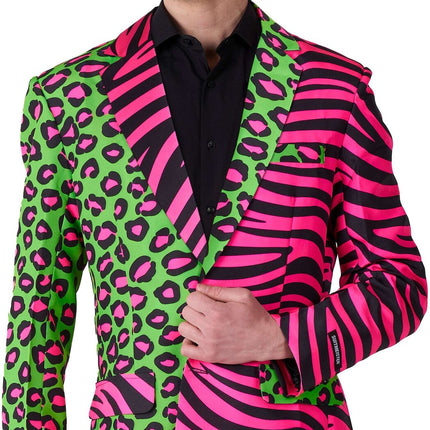 Neonowa marynarka męska Panther Tiger <tc>Suitmeister</tc>