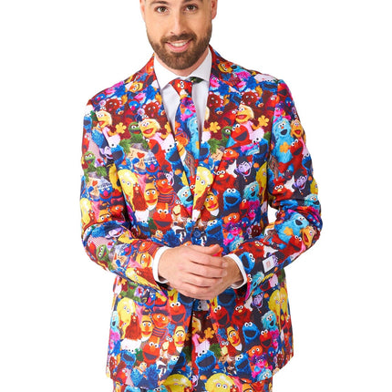 Garnitur męski z Ulicy Sezamkowej <tc>OppoSuits</tc>