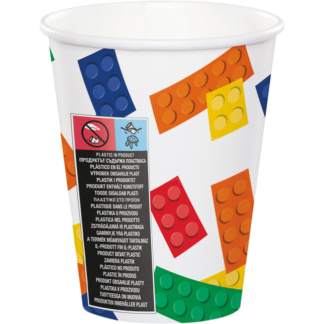 Kubki Lego 256ml 8szt