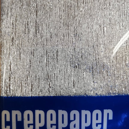 Papier krepowy srebrny 50 cm 2,5 m