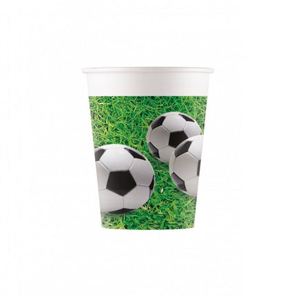 Kubki Football 200ml 8szt