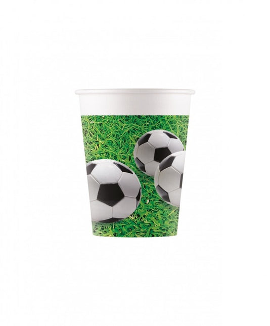 Kubki Football 200ml 8szt