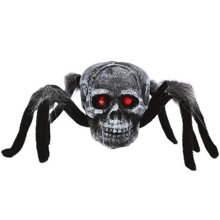 Dekoracja stołu na Halloween Pająk 34 cm