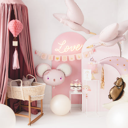 Balon helowy Bocian pusty 1m