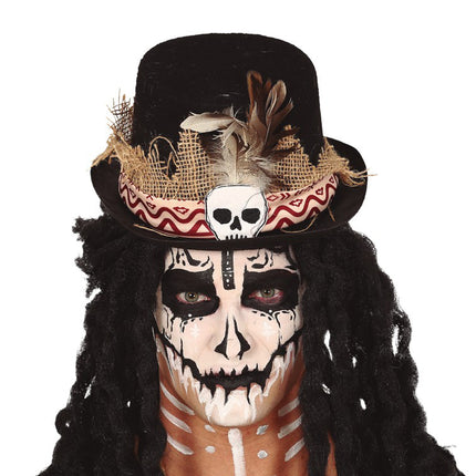 Halloweenowa czapka Babalawo