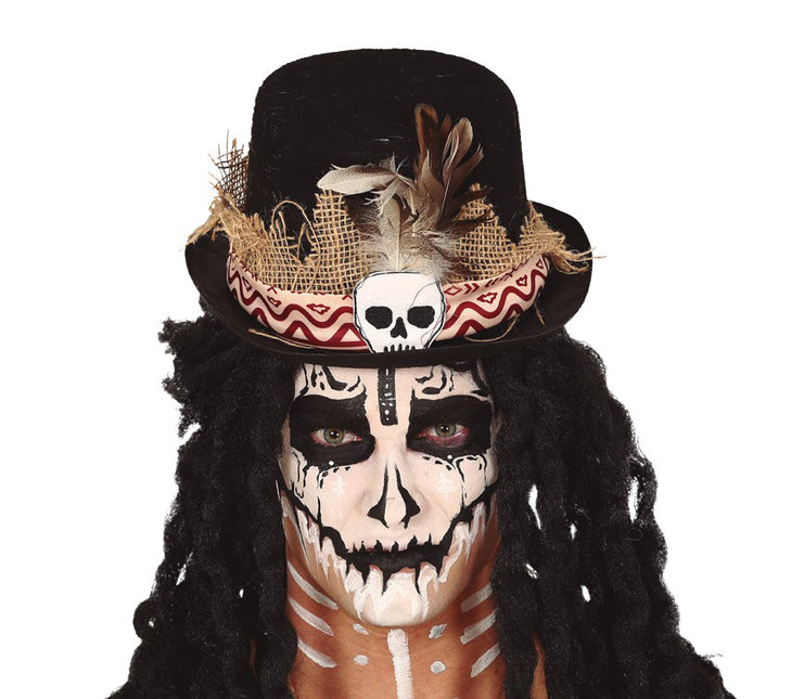 Halloweenowa czapka Babalawo