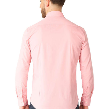 Jasnoróżowa koszula męska <tc>OppoSuits</tc>