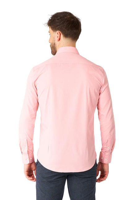 Jasnoróżowa koszula męska <tc>OppoSuits</tc>