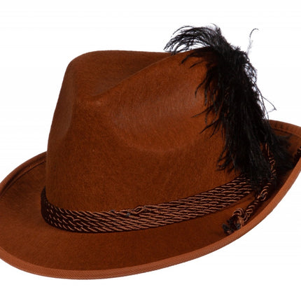 Brown Hat Tyrolean