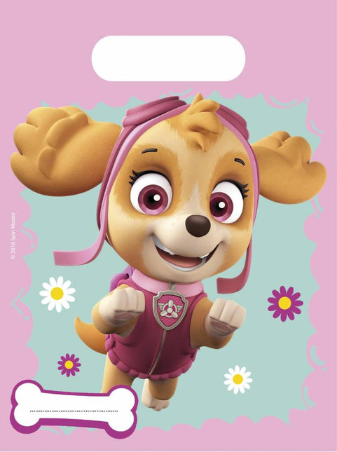 Torebki do dzielenia się Paw Patrol Skye i Everest 23 cm 6 szt.