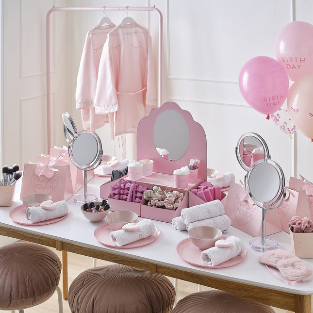 Balony urodzinowe różowe 5 szt.