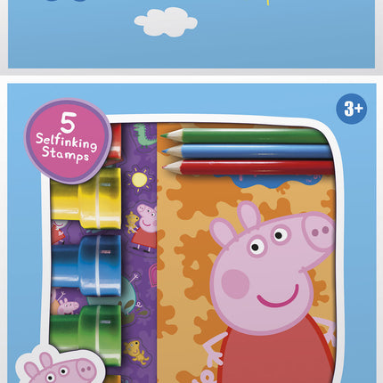 Zestaw znaczków Świnka Peppa