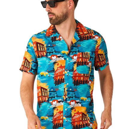 Koszula męska IT z krótkim rękawem <tc>OppoSuits</tc>