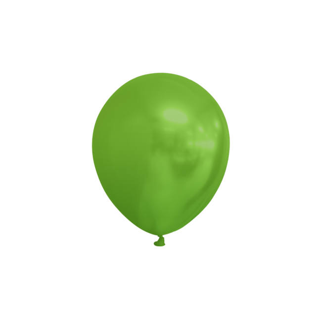 Balony Lime Green Metallic 13cm 100szt