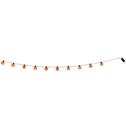 Halloweenowa girlanda świetlna LED Dynia 1,75 m