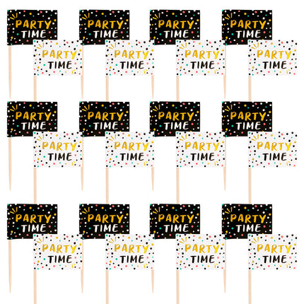 Patyczki koktajlowe Party Time 7cm 24szt.