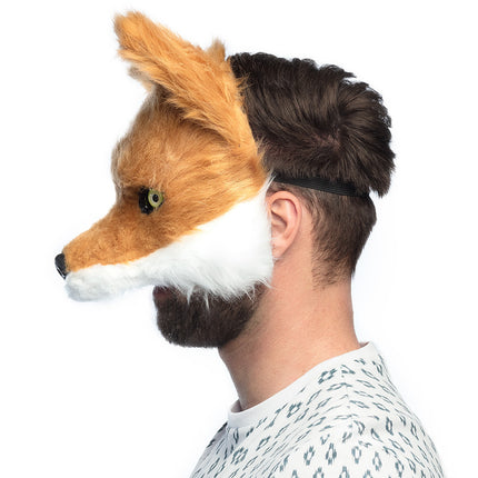 Mask Fox Half Plush