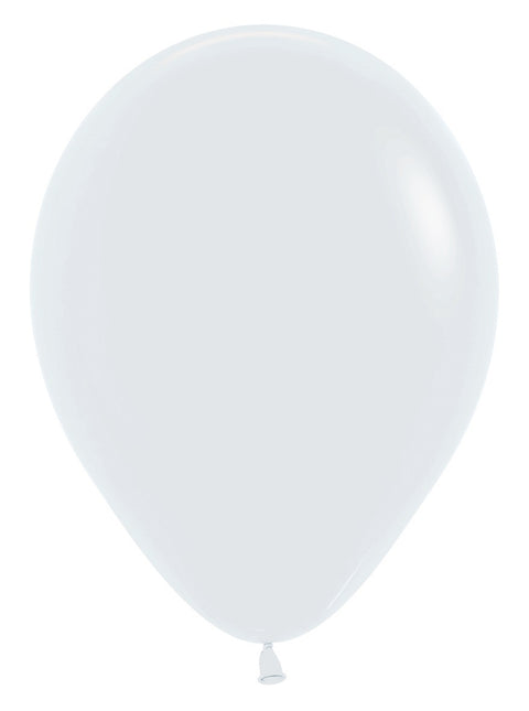Balony białe 30cm 50szt