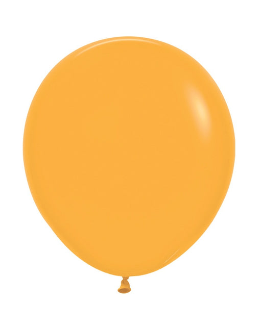 Balony Musztarda 45cm 25szt