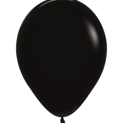 Balony czarne 25cm 100szt