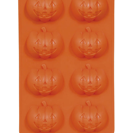 Halloweenowe foremki do lodu Dynie 22 cm 8 szt.