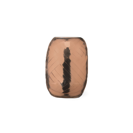 Wstążka w kolorze różowego złota, metaliczna, 5 mm, 20 m